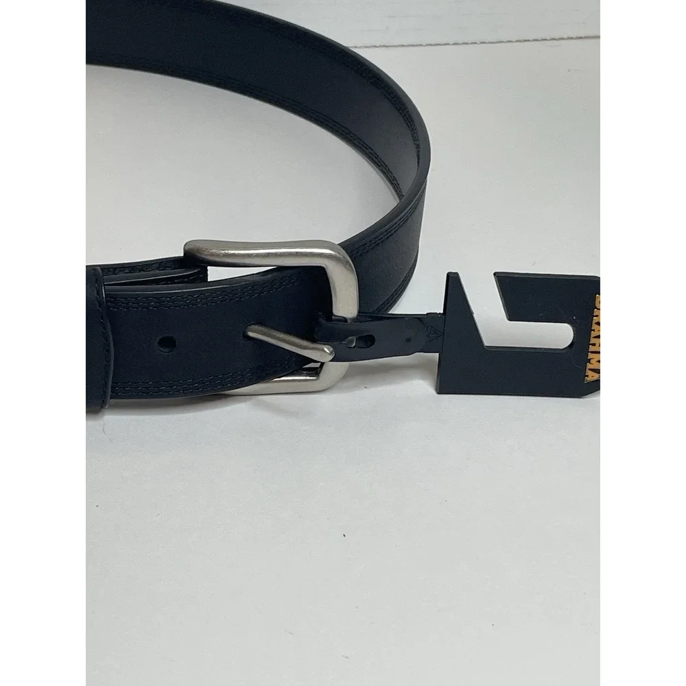 Brahma Belt Black Vegan Leather Dress Belt Belt Size M 34-36